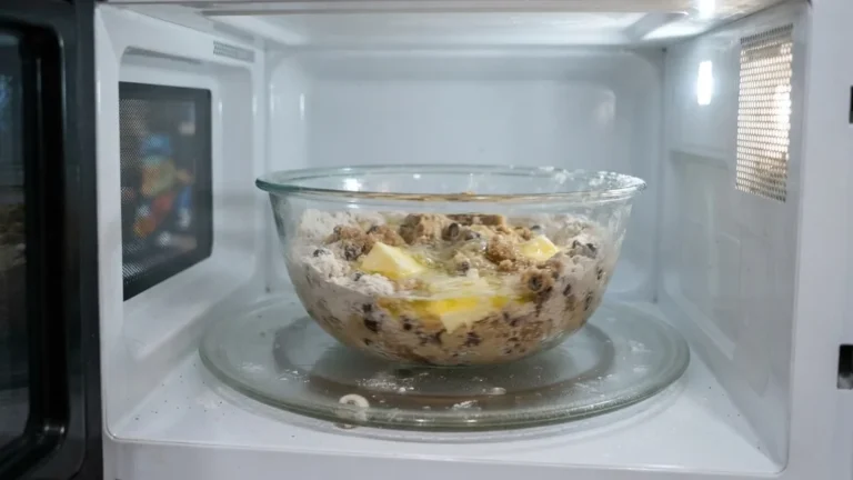 can you microwave cookie dough
