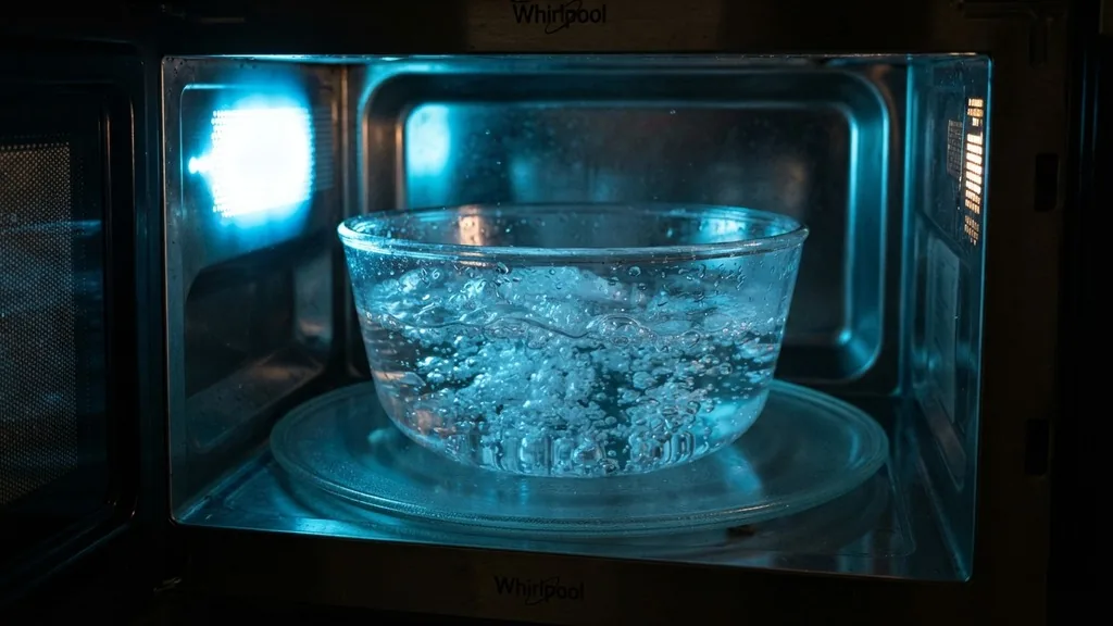 how hot does a microwave get