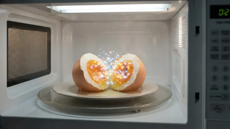 how to boil an egg in the microwave