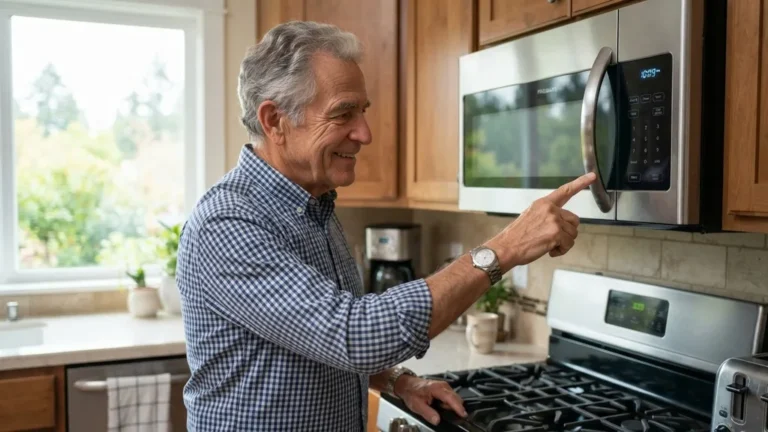 how to change time on microwave