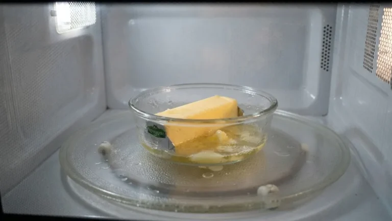 how to melt butter in microwave